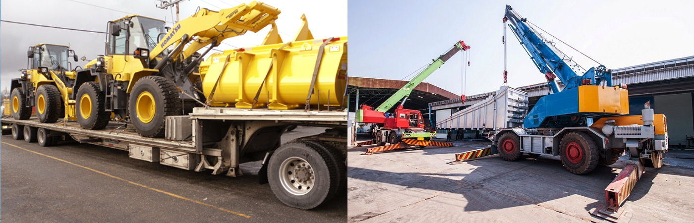 heavy machinery transport company in Navi Mumbai